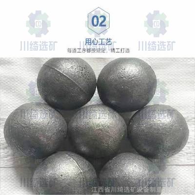 选矿球磨机钢球 高铬钢球 铬合金铸球 工厂实心钢球铸造